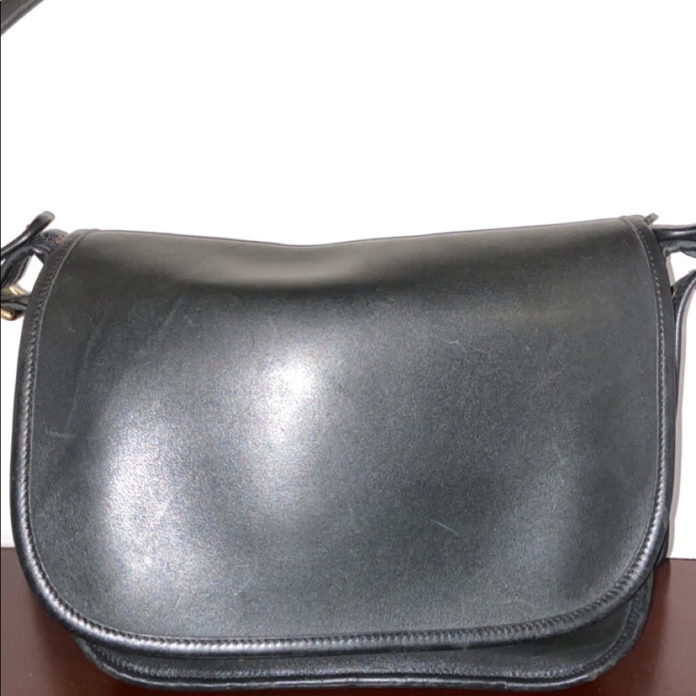 Vintage black Coach  bag